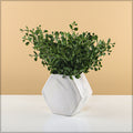 Decorative artificial mini leaves bush