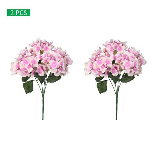 2pcs Artificial Silk Hydrangea Flower