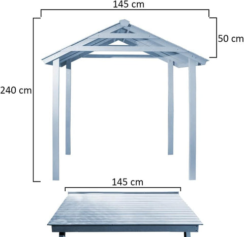 Outdoor Hut Gazebo