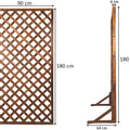 Garden fence for climbing plants offering vertical support for your garden