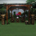 Solid Wood Garden Gazebo