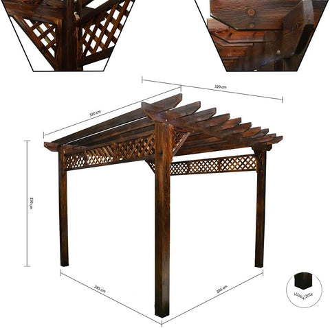 Wooden Garden Gazebo