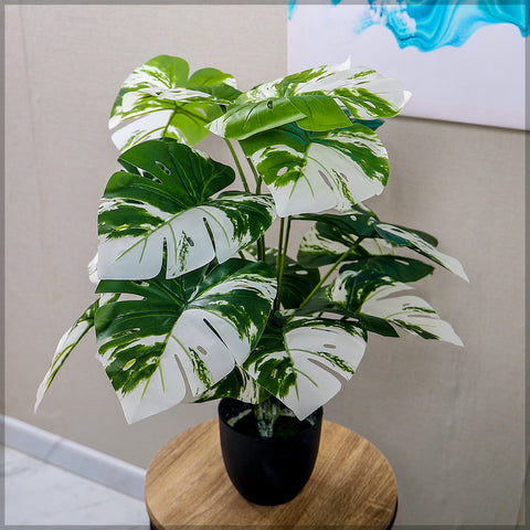 Faux Monstera Plant 70cm for Modern Interiors