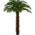 3m tall artificial palm tree in a stylish living room