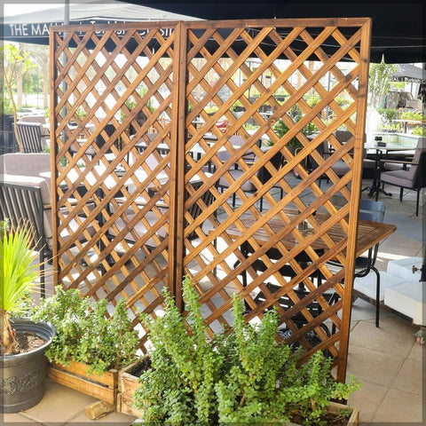 Garden Fence for Climbing Pots & Plants