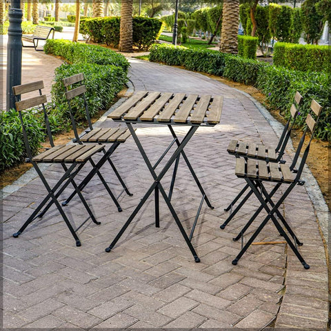 5-piece bistro set for outdoor dining and patio spaces