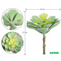 Artificial succulents decor