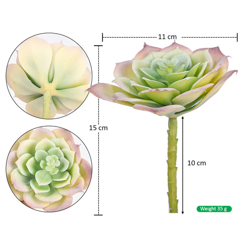 Faux echeveria for modern decor