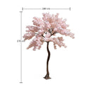 Artificial Pink Cherry Blossom Tree for Weddings