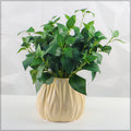 Artificial tropical philodendron leaves for interiors