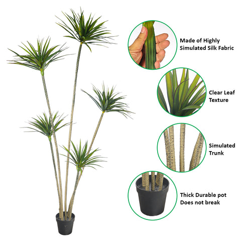 Artificial Dracaena Tree for Modern Spaces