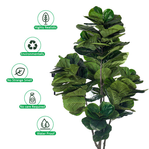 Artificial Fiddle Leaf Fig Plant