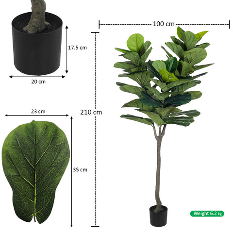 Artificial Fiddle Leaf Fig Plant