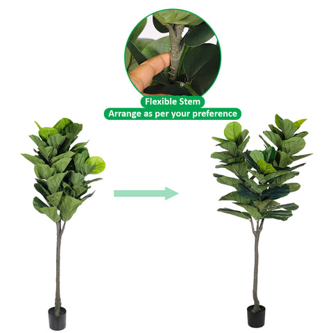 Artificial Fiddle Leaf Fig Plant