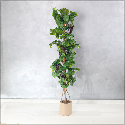 Artificial Potted Grape Plant 170cm Tall