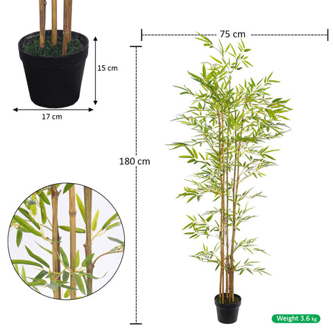 Faux Bamboo Plants