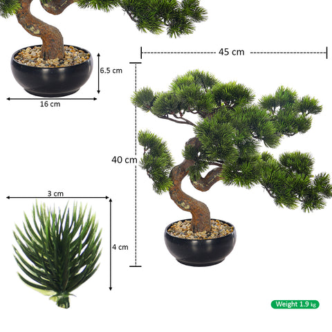 Artificial Potted Decorative Bonsai Plant