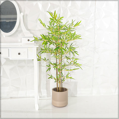 Faux Bamboo Plants