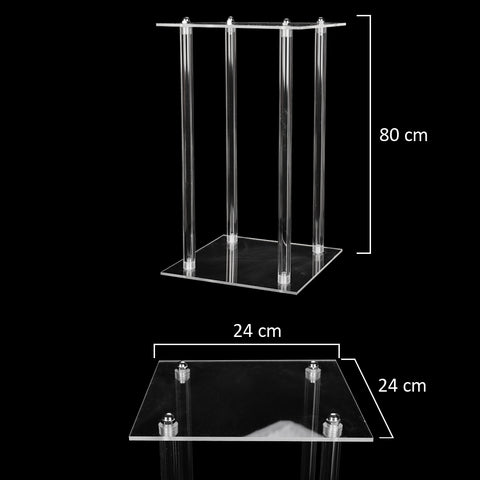 Acrylic Flower Vase Display Stand