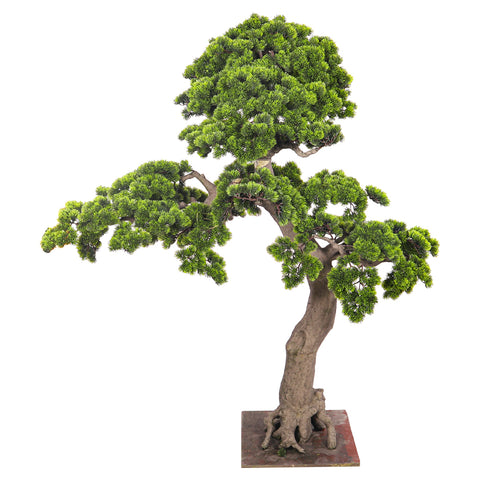 Realistic artificial bonsai tree for home decor