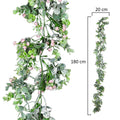 Hanging floral garland for party and event decor