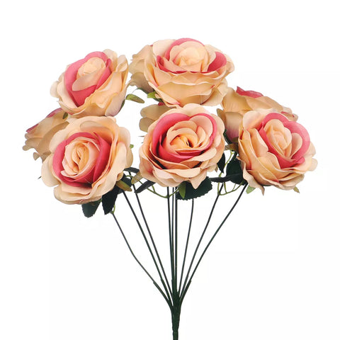 Artificial Silk Rose Flowers