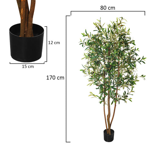 Artificial Olive Plant