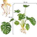 Fake monstera deliciosa plants for stylish interiors