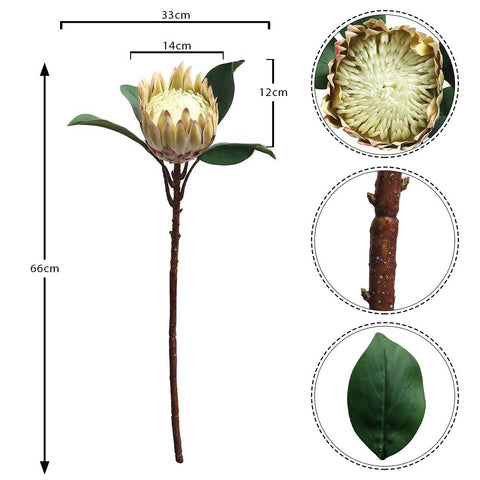 Artificial King Protea Cynaroides Flowers