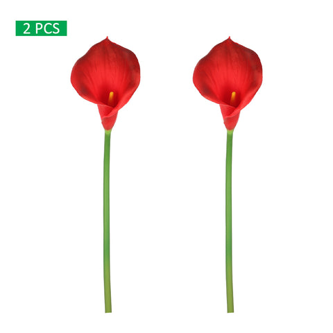 2pcs Artificial Calla Lilies Flowers