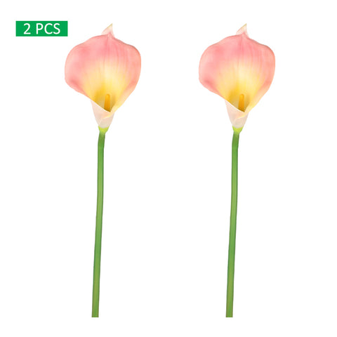 2pcs Artificial Calla Lilies Flowers