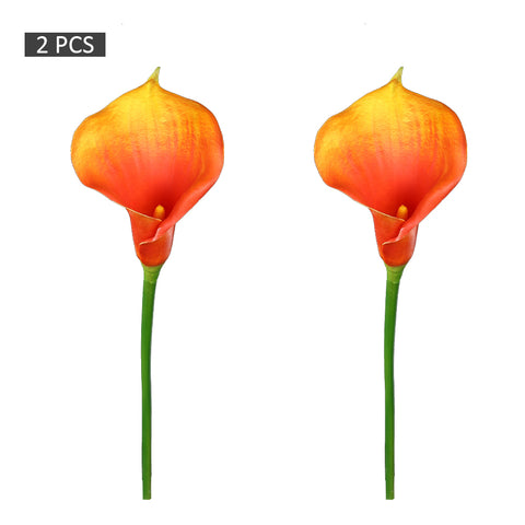 2pcs Artificial Calla Lilies Flowers