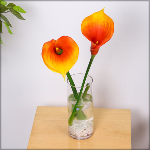 2pcs Artificial Calla Lilies Flowers