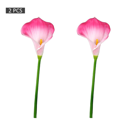 2pcs Artificial Calla Lilies Flowers