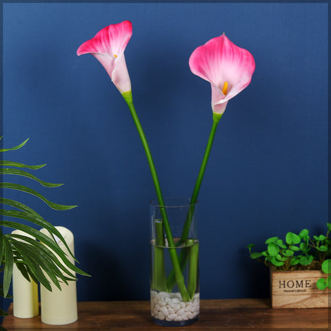 2pcs Artificial Calla Lilies Flowers