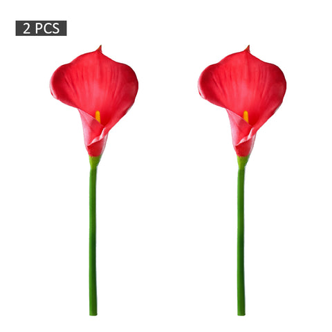 2pcs Artificial Calla Lilies Flowers