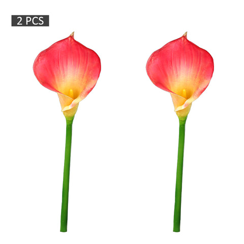 2pcs Artificial Calla Lilies Flowers