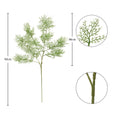 Decorative misty pine leaves stem for adding texture to displays