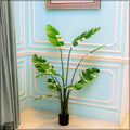 150cm Artificial Banana Plant in a modern living room