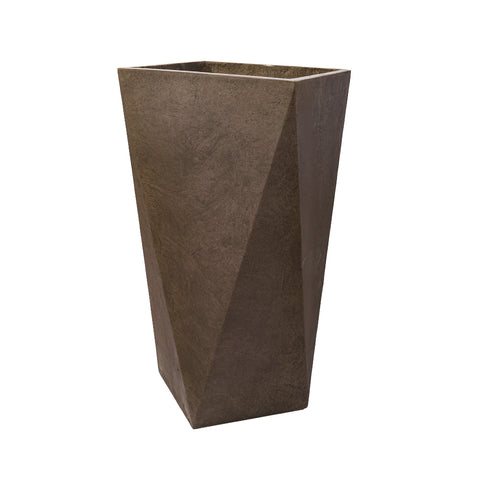 Geometry diamond shaped concrete planter for home décor