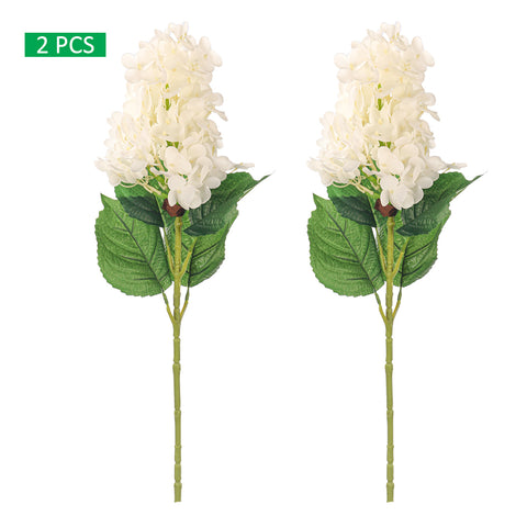 2Pcs Artificial  Hyacinth Hydrangea Flowers