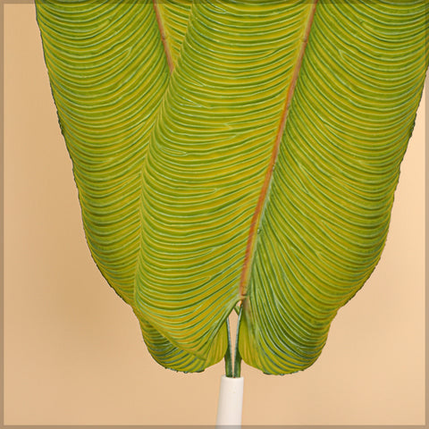 Tall artificial banana leaf for decor