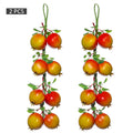 Fake hanging fruit decor for indoor and outdoor spaces