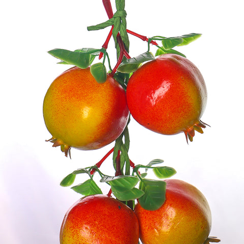 Artificial hanging fruits for garden and patio decor