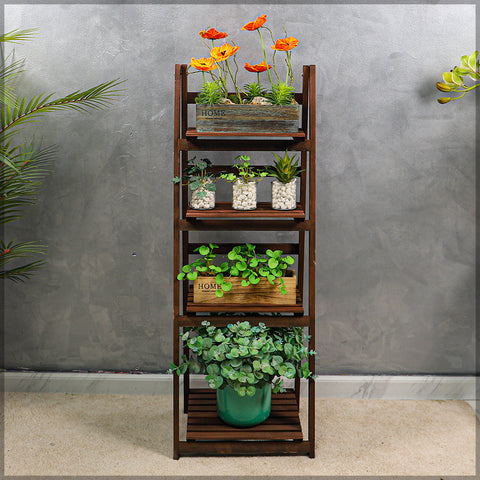 Elevate your gardening game with our three-tiered flower stand!