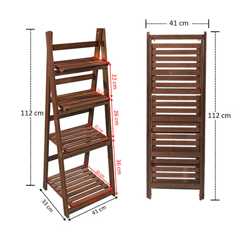 Elevate your gardening game with our three-tiered flower stand!