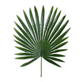 Artificial tropical saw palmetto green leaf