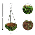 Coir hanging basket for plants