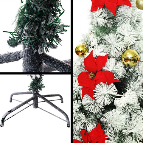 Artificial Snow Frosted X-Mas Tree