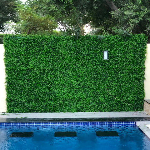 Swimming Pool Grass Wall Decoration